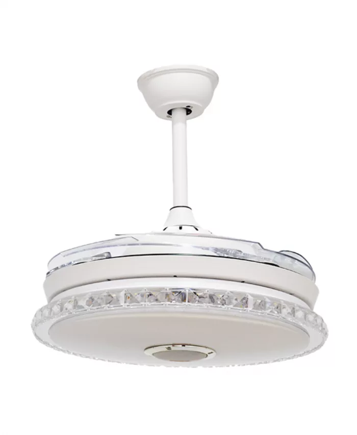 Ventilador PAVAROTTI Blanco- Bluetooth-