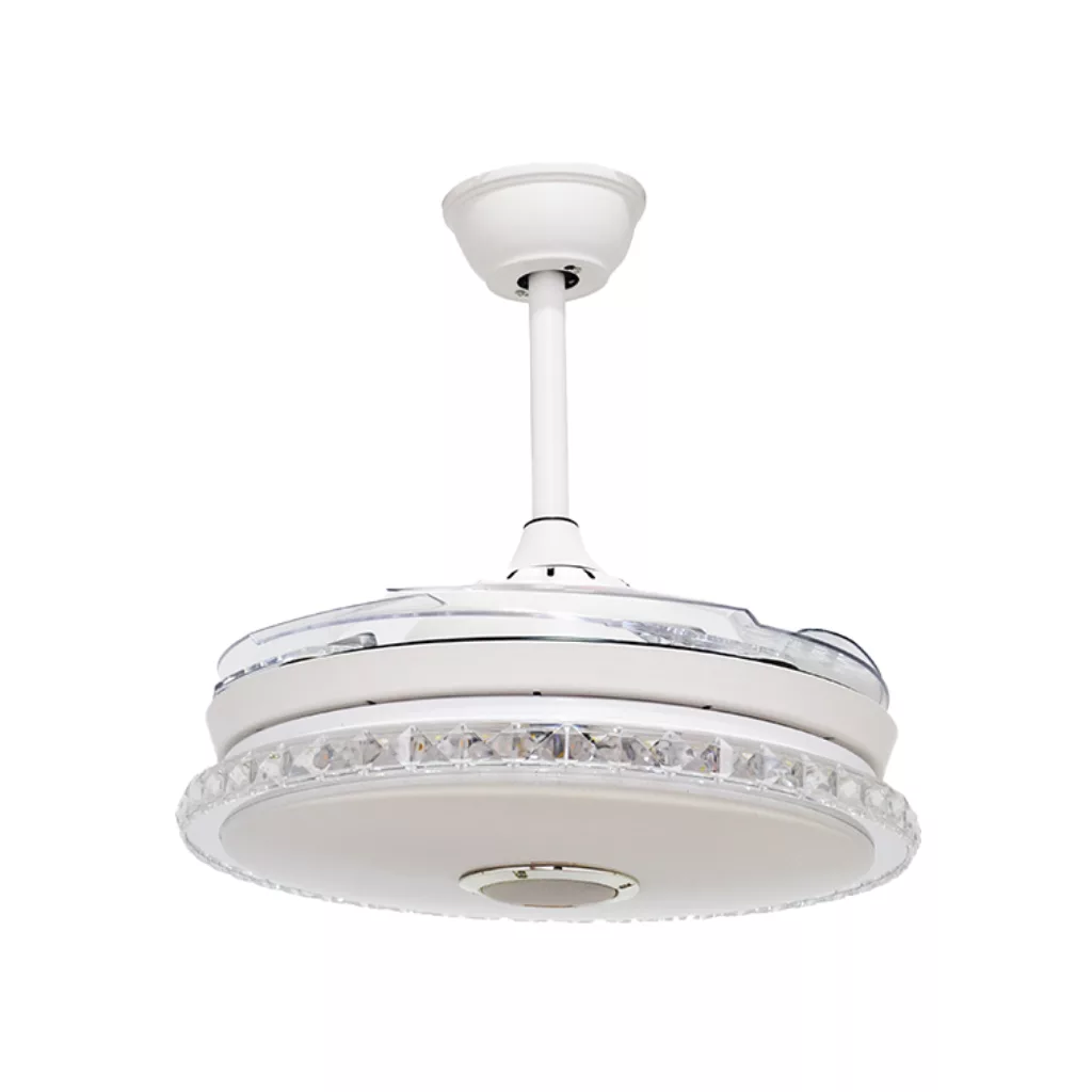Ventilador PAVAROTTI Blanco- Bluetooth-